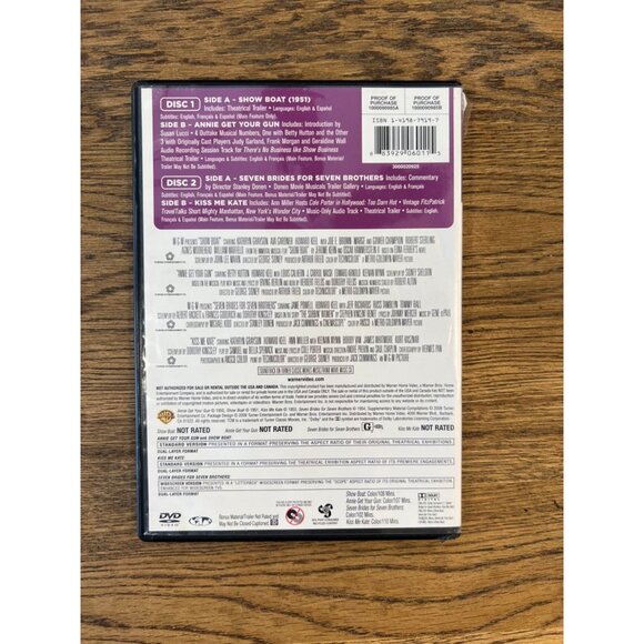 TCM Greatest Classic Films DVD Collection Broadway Musicals - Picture 3 of 3